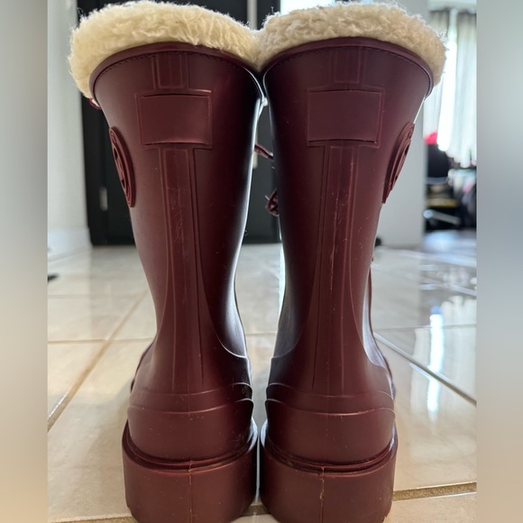 Michael Kors Montaigne Faux Fur Rain Boot - Picture 4 of 16